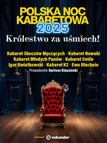 Lubin Wydarzenie Kabaret Polska Noc Kabaretowa 2025