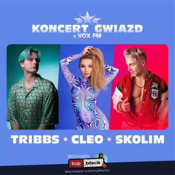 Lubin Wydarzenie Koncert TRIBBS * CLEO * SKOLIM