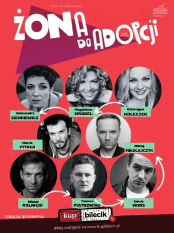 Żona do adopcji - spektakl komediowy