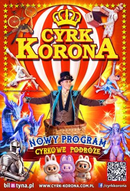 Lubin Wydarzenie Inne wydarzenie Cyrk Korona - Nowy Program 2026 - Cyrkowe Podróże